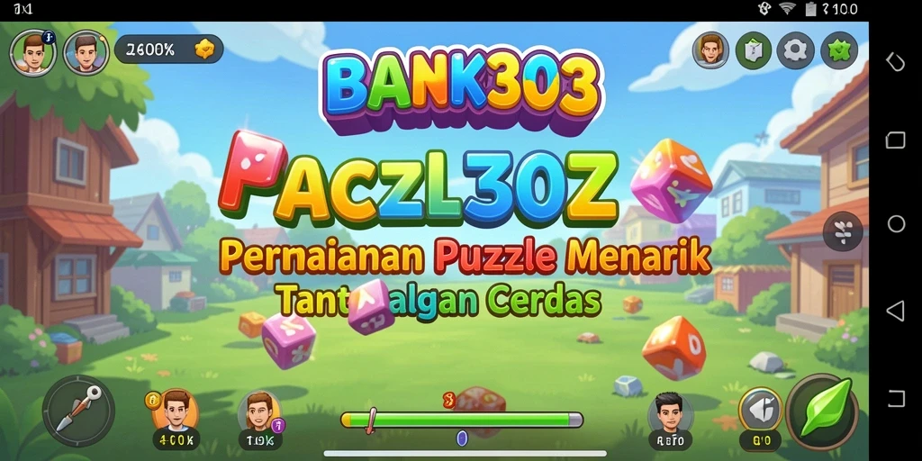Tampilan gameplay <strong>BANK303</strong> yang menantang dan menarik.
