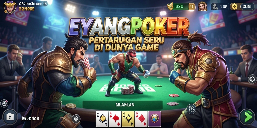 Gameplay seru dan mendebarkan dalam EYANGPOKER.