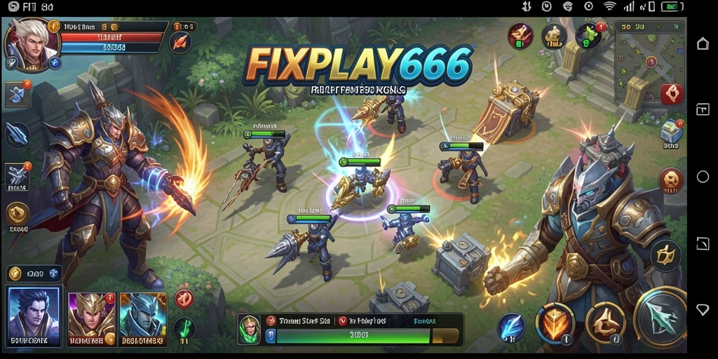 Screenshot utama FIXPLAY666 menampilkan pertempuran strategis yang mendebarkan.