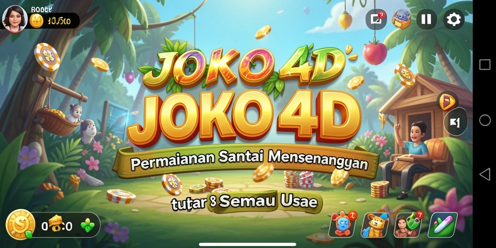Screenshot gameplay JOKO4D menunjukkan keseruan bermain bersama teman-teman.