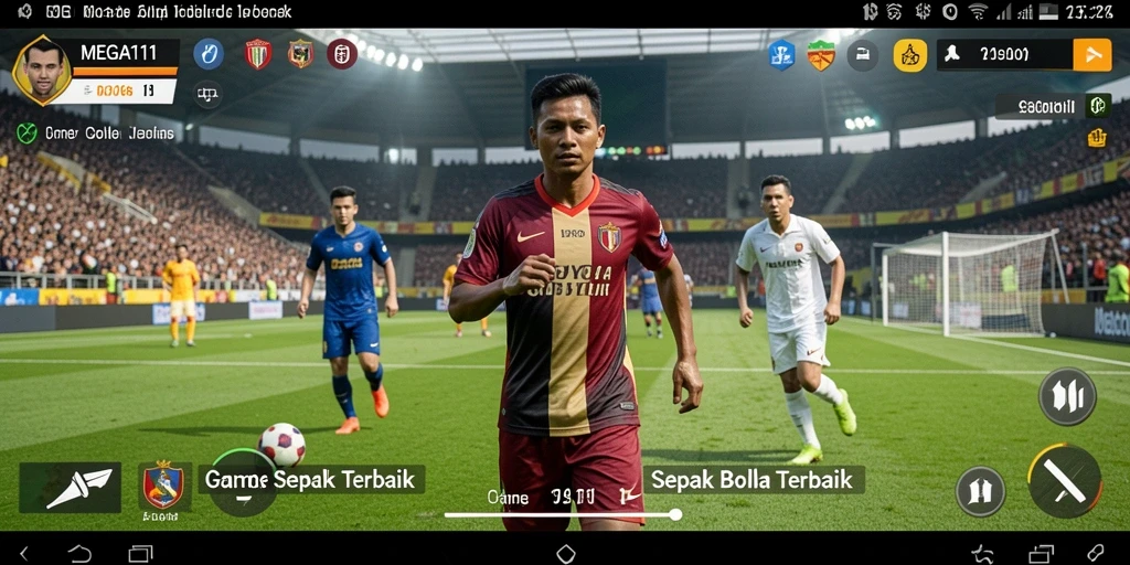 Tampilan gameplay MEGA111 yang menegangkan dan intens.