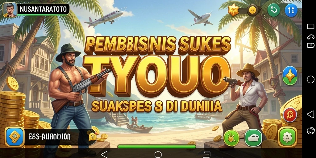 Tampilan gameplay seru NUSANTARATOTO dalam dunia Tycoon.