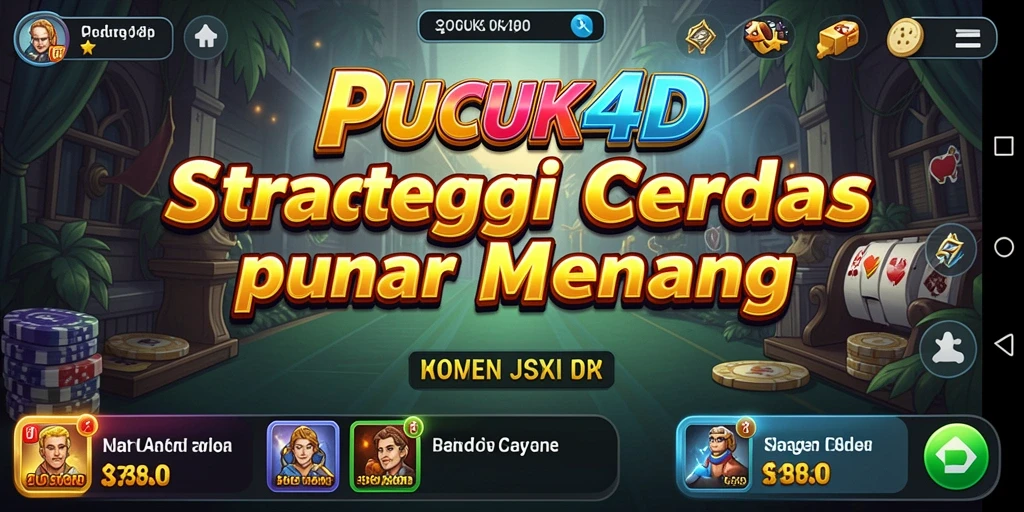 Tampilan menarik dari gameplay PUCUK4D yang strategis.