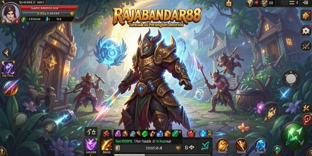 Tampilan gameplay RAJABANDAR88 yang seru dan menantang.