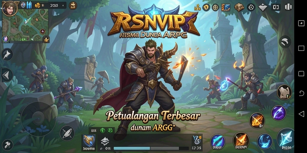 Screenshot gameplay RSNVIP dengan aksi seru dan menegangkan.